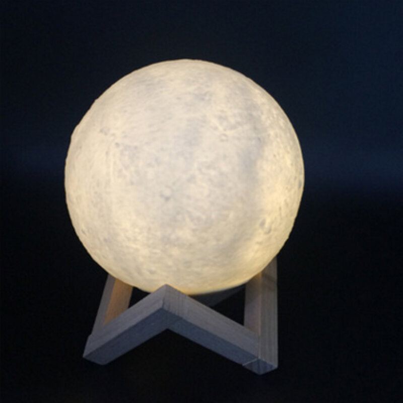 3d Pvc Moon Light Dálkové Stmívání Led Small Usb Nabíjecí Noční Aroma Světlo