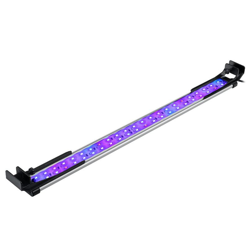 52cm Super Slim Rgb Led Osvětlení Akvária Vodní Rostliny Světlo Do Vodotěsná Lampa S Klipem Pro