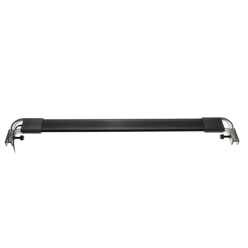 8w 50cm Nastavitelná 2835 Led Akvarijní Nádrž Na Ryby Super Slim Light Lamp Black