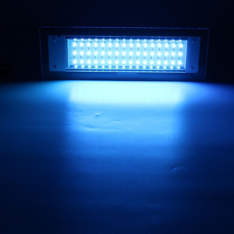 9.5w 48 Led Rgb Dálkové Ovládání Akvarijní Lampa Vhodná Pro Akvária O Průměru 40–56 cm