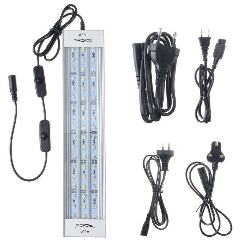 A301m 18w 30cm 5730 54smd 2200lm 5 Barev Led Coral Sps Lps Lampa Do Mořského Akvária