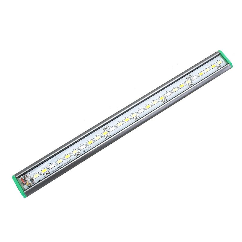 Akvárium 30 cm 27 Led Světle Bílá Modrá Klip Na Vodotěsnou Tyč Ac110-240v