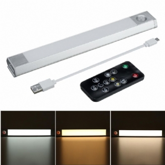 Bezdrátové Svítidlo Do Skříně S 60 Led Usb Dobíjecím Pohybovým Senzorem