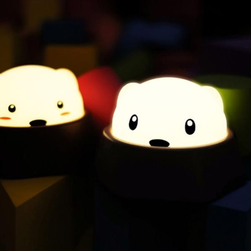 Creative Cute Diglett Lampa Touch Sensor Tap Control Dobíjecí Led Noční Světlo Pro Dětskou Ložnici