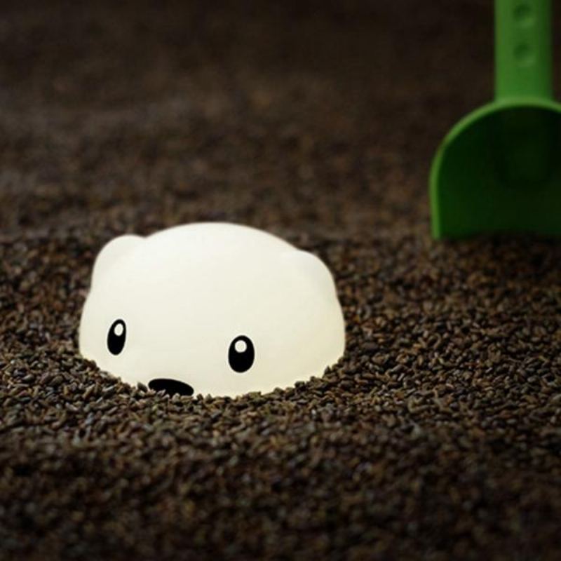 Creative Cute Diglett Lampa Touch Sensor Tap Control Dobíjecí Led Noční Světlo Pro Dětskou Ložnici