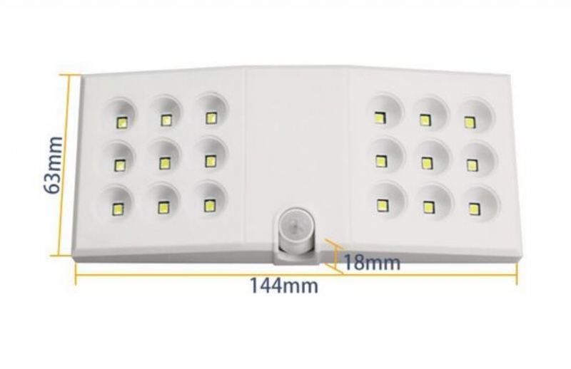 Dc3.7v 1.3w Bílé/teplé Bílé Světlo Usb Dobíjecí Skříňové