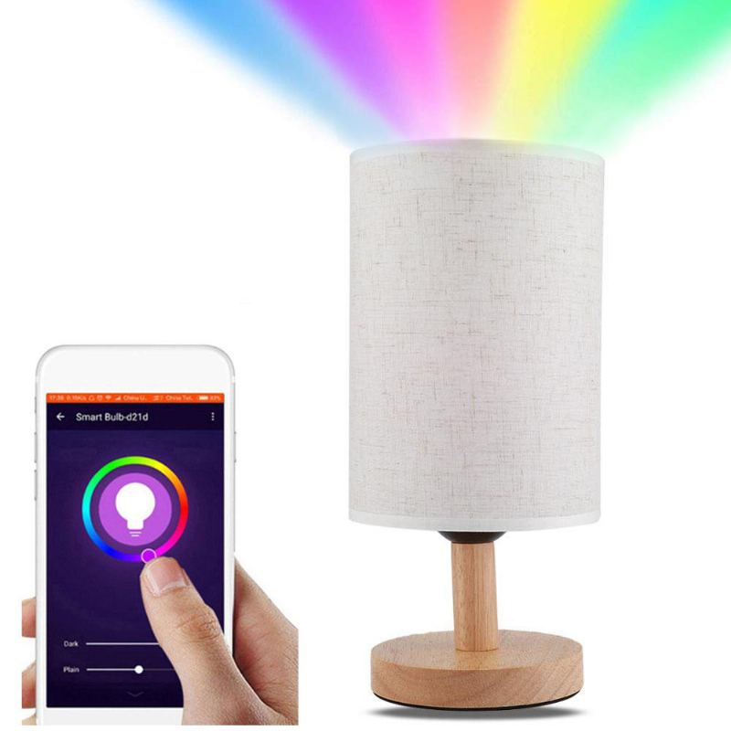 Inteligentní Stolní Lampa Fcmila Wifi Kompatibilní S Google Home Podporuje Více Než 20 Jazyků Hlasové Ovládání