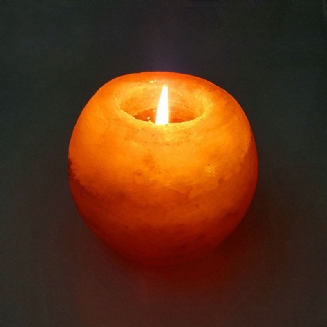 Křišťálový Himálajský Noční Svícen Stolní Lampa Na Čištění Vzduchu Natural Salt Rock Tea Light