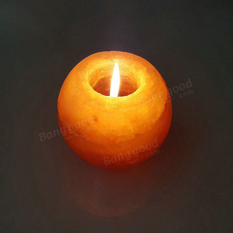 Křišťálový Himálajský Noční Svícen Stolní Lampa Na Čištění Vzduchu Natural Salt Rock Tea Light