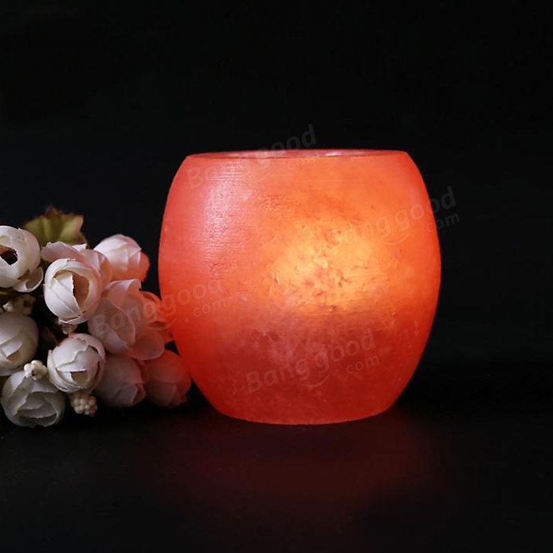 Křišťálový Himálajský Noční Svícen Stolní Lampa Na Čištění Vzduchu Natural Salt Rock Tea Light