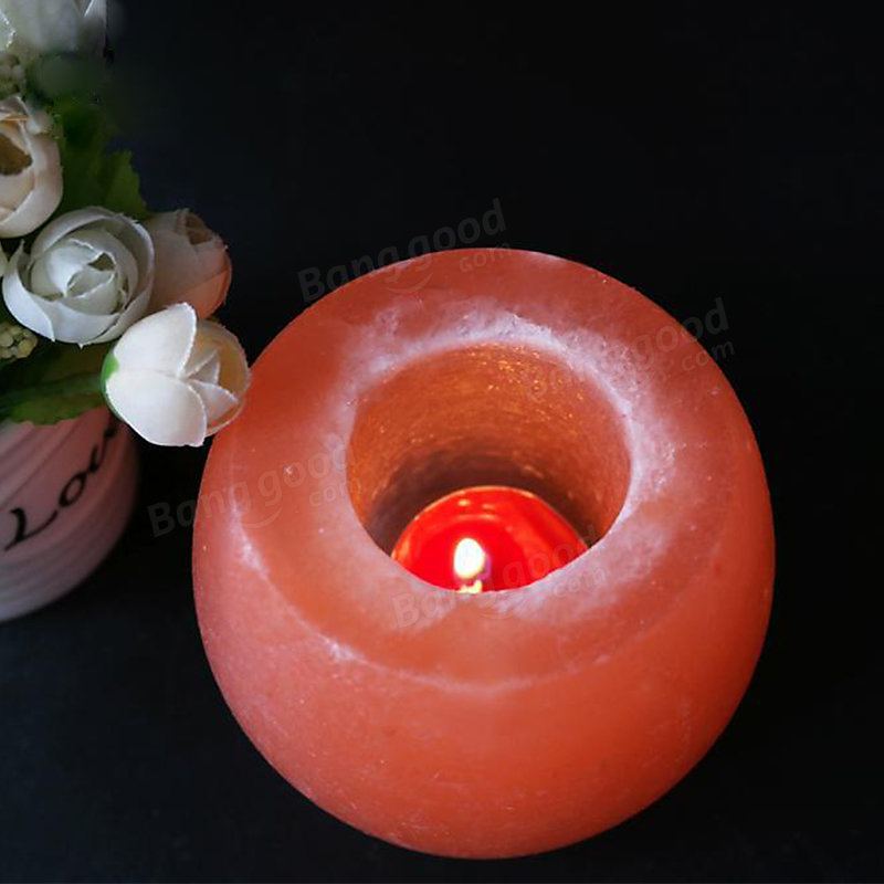 Křišťálový Himálajský Noční Svícen Stolní Lampa Na Čištění Vzduchu Natural Salt Rock Tea Light