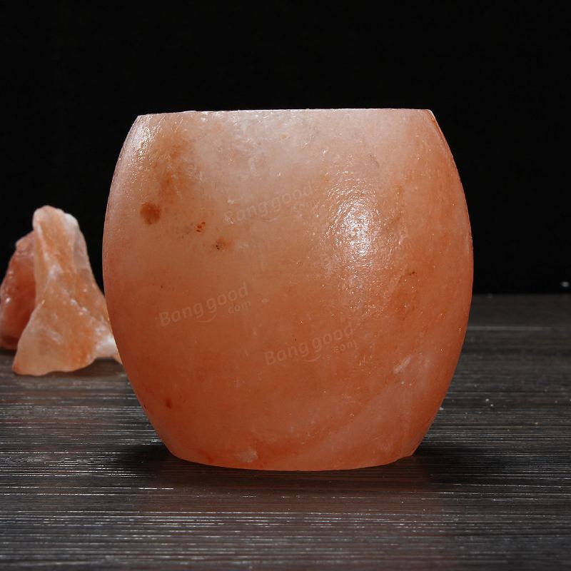 Křišťálový Himálajský Noční Svícen Stolní Lampa Na Čištění Vzduchu Natural Salt Rock Tea Light