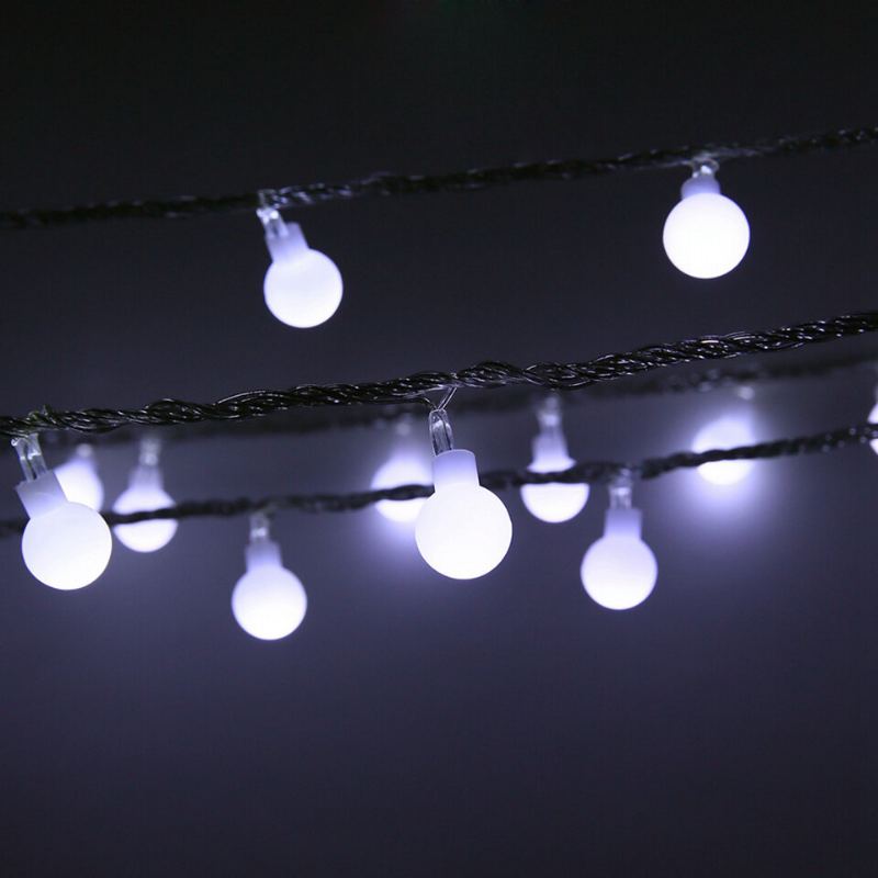 Led Solární Světelný Řetězec Fairy Lights Garland Vánoční Světlo Pro Svatební Dekorace Do Zahrady