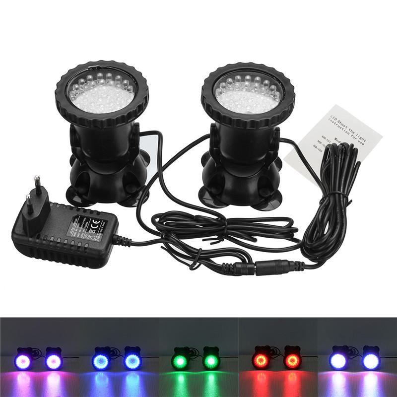 Led Vodotěsné Barevné Bodové Světlo Do Akvária Pod Vodou Do Bazénu Svítidlo Ac100-240v