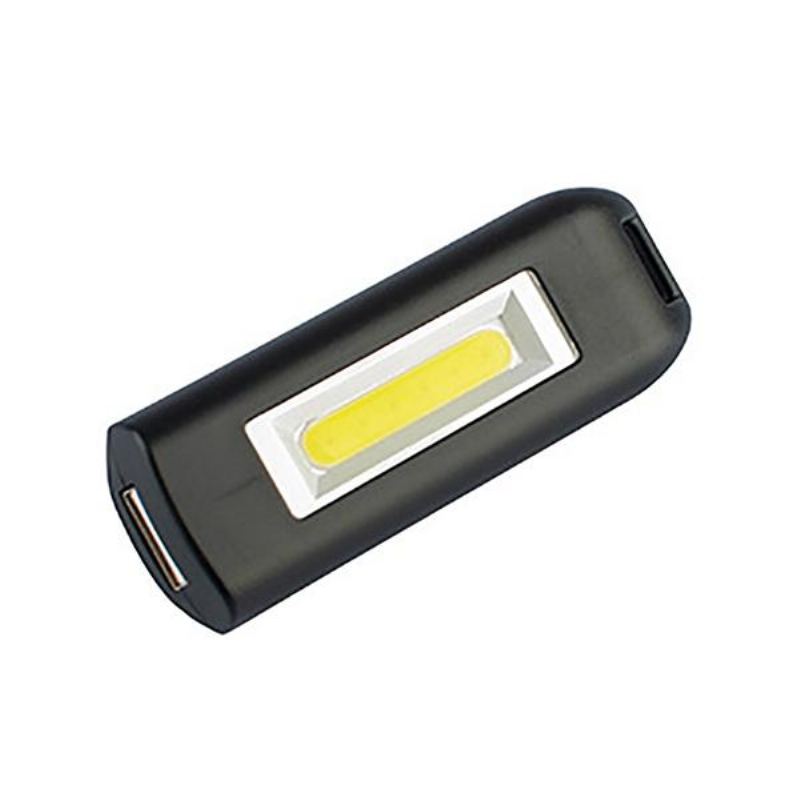 Mini 0.5w Usb Dobíjecí Cob Led Svítilna Na Klíče Kapesní