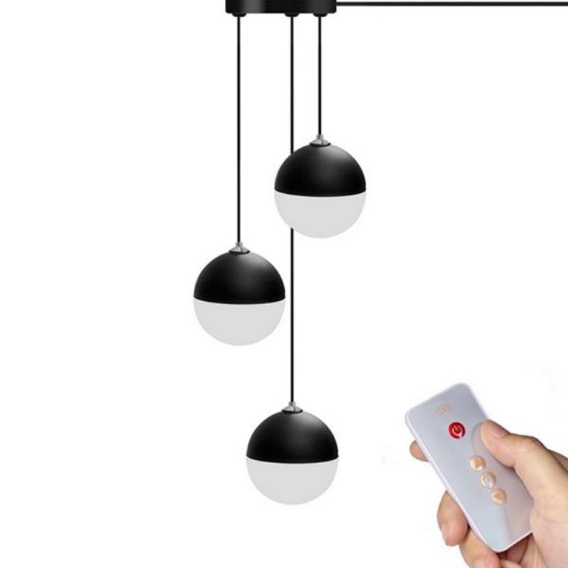 Moderní 3 Wind Bell Balls Led Usb Stropní Světlo Na Čtení Obývací Pokoj Pracovní Postel Dekorativní Noční Lampa