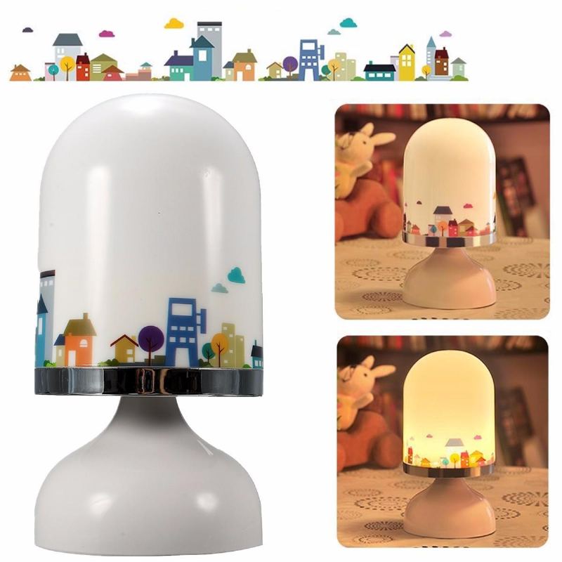 Přenosné Usb Dobíjecí Led Noční Světlo Závěsné Stolní Lampa Se Senzorem Vibrací