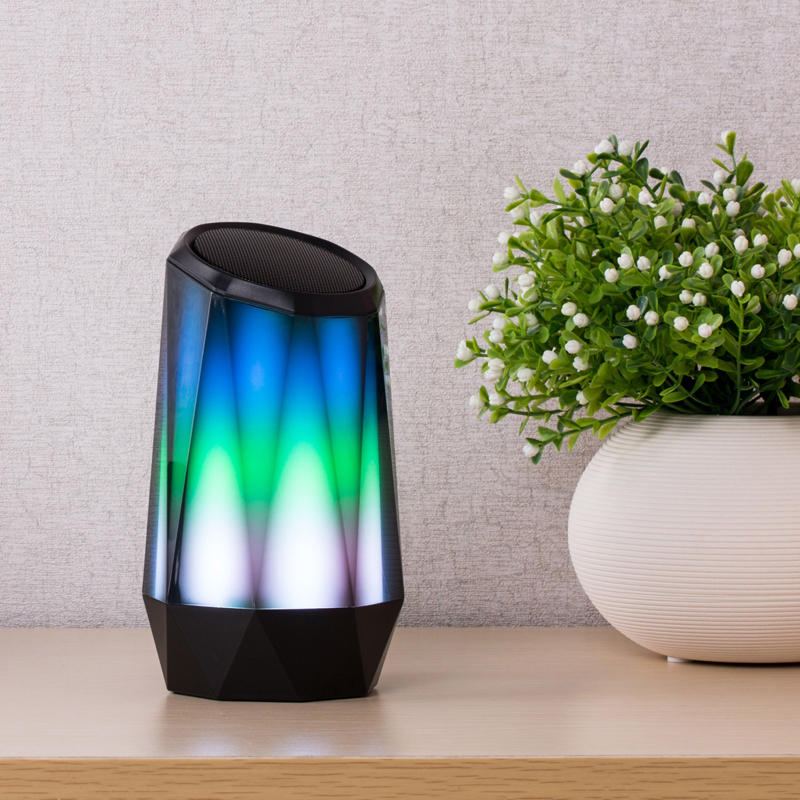 Přenosný Led Barevný Světelný Bluetooth Reproduktor Rgb Žárovka Chytrá Bezdrátová Lepší Basy Hudební Přehrávač Cool