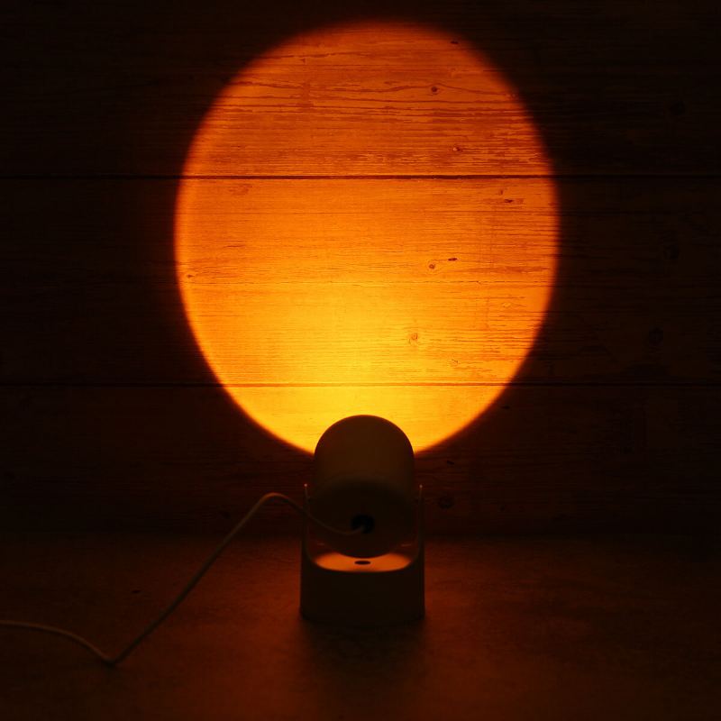 Projekce Při Západu Slunce Led Noční Světlo Duhový Podlahový Stojan Moderní Lampa Home Art Decor