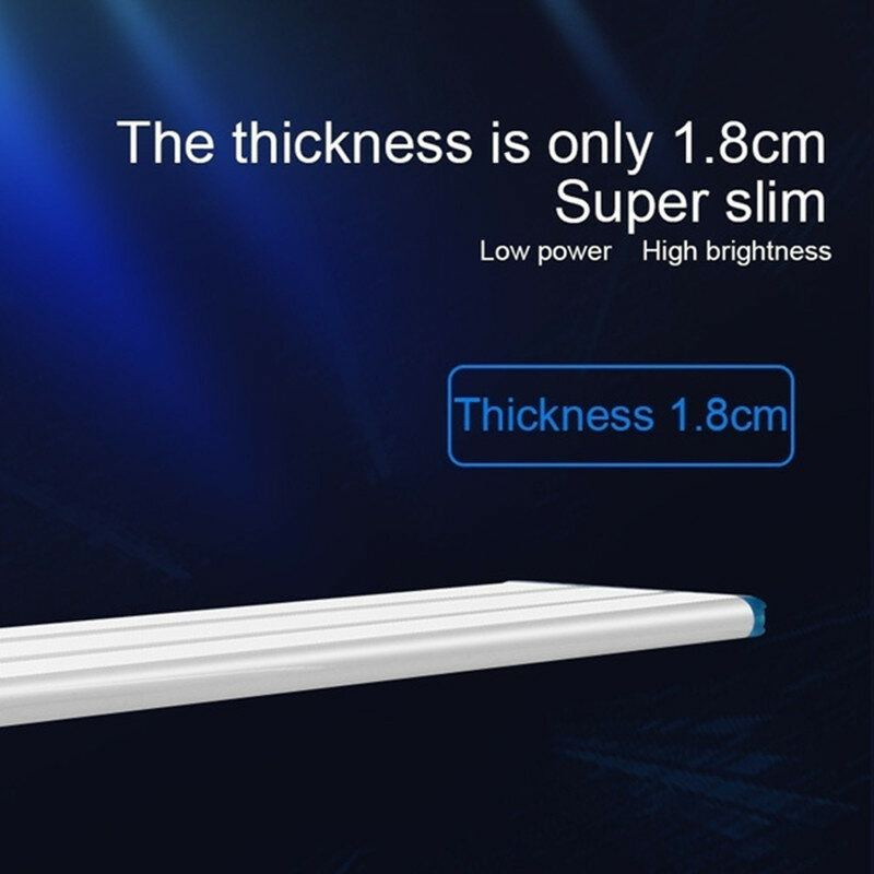 Super Slim Led Světlo Do Akvária Osvětlení Vodních Rostlin 18-30cm Roztažitelná Vodotěsná Připínací Lampa Pro