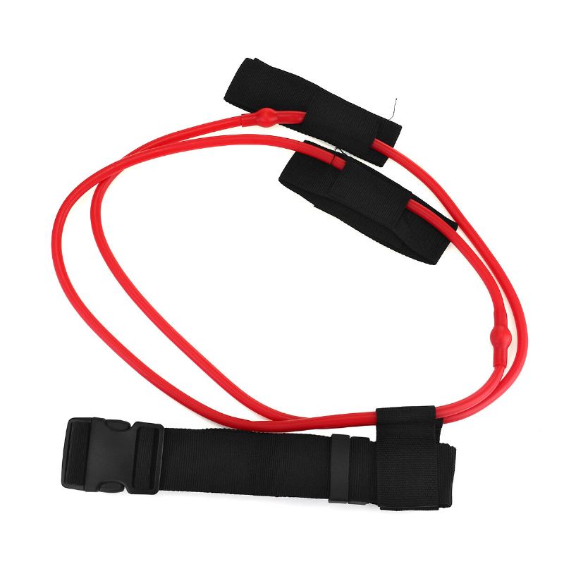 10-40 Lbs Pedál Resistance Band Ženy Beder Trainer Pás Gumy Cvičení Fitness Bandy Tělo Glute Svaly Trenér