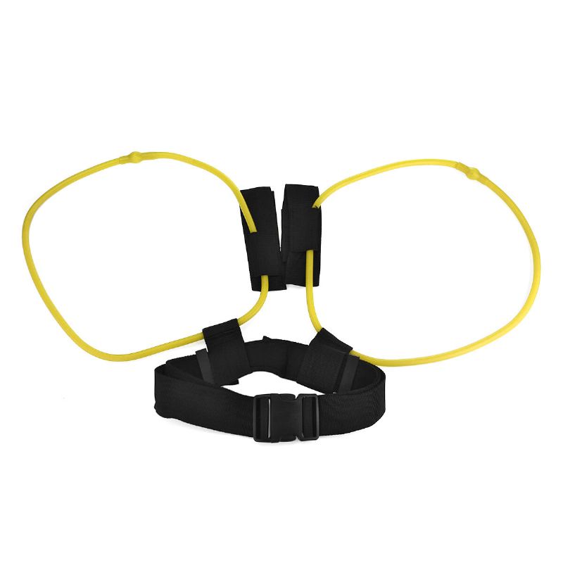 10-40 Lbs Pedál Resistance Band Ženy Beder Trainer Pás Gumy Cvičení Fitness Bandy Tělo Glute Svaly Trenér