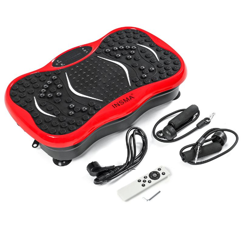 299rychlostní Hifi Vibrační Trenažér Deska Platforma Tenký Masážní Stroj Excersize Fitness S Bluetooth Music 110v