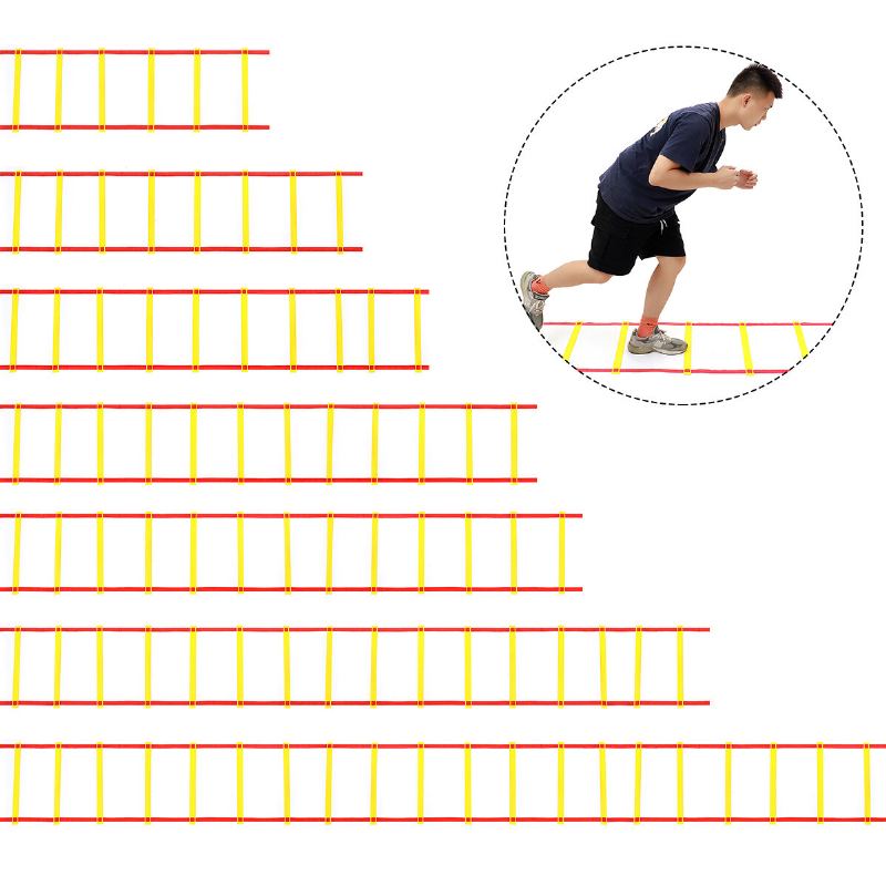 3/4/5/6/7/8/10m Žebřík Basketbal Fotbal Sport Rychlostní Trénink Vybavení Fitness Cvičení