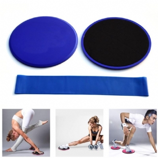 3ks Fitness Core Sliders Pad Odporové Pásky Sada Protiskluzové Kluzné Slider Sportovní Podložky Na Jógu