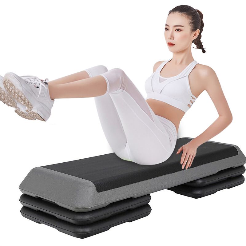 4 Podpěry 110cm Aerobní Cvičení Step Stepper Workout Kardio Fitness Lavice