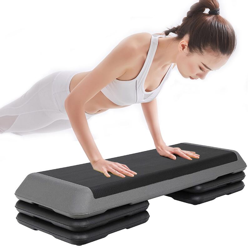 4 Podpěry 110cm Aerobní Cvičení Step Stepper Workout Kardio Fitness Lavice