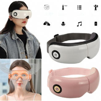 4d Oční Masážní Přístroj 3 Režimy Usb Elektrický 180° Skládací Masáž Pro Péči O Oči Shiatsu Massage Music Rhythm Eyes Protector