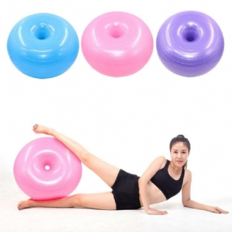 50cm Míče Na Jógu Donut Cvičení Anti-burst Bola Fitness Protiskluzové Gym Pilates Masážní Míč S Pumpou