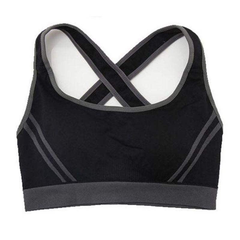 Bezdrátové Spodní Prádlo Na Jógu Sportovní Oblečení Cross Sports Bra Seamless And Comfort