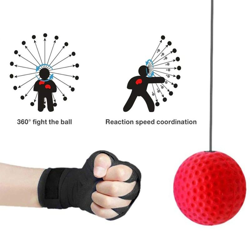 Boxerské Vybavení Speed Ball Head-mounted Training Hand Eye Reaction