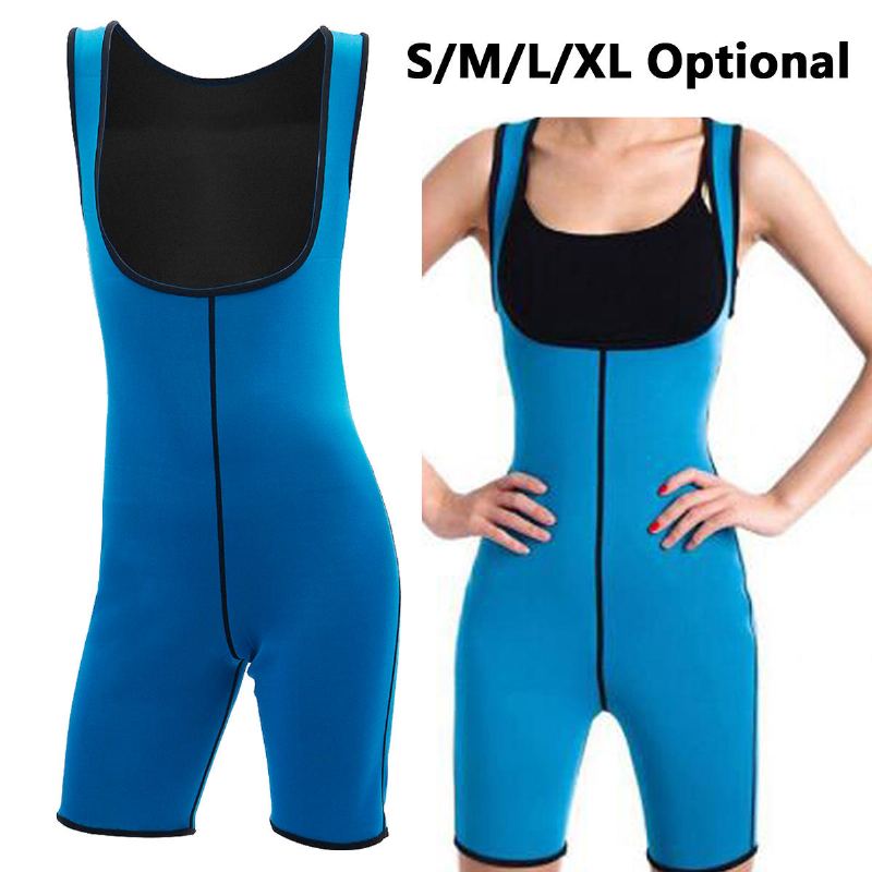 Dámské Shapewear Celotělové Sweat Shaper Fitness Tělocvična Sport Hubnutí Keep Fit Sauna Vesta