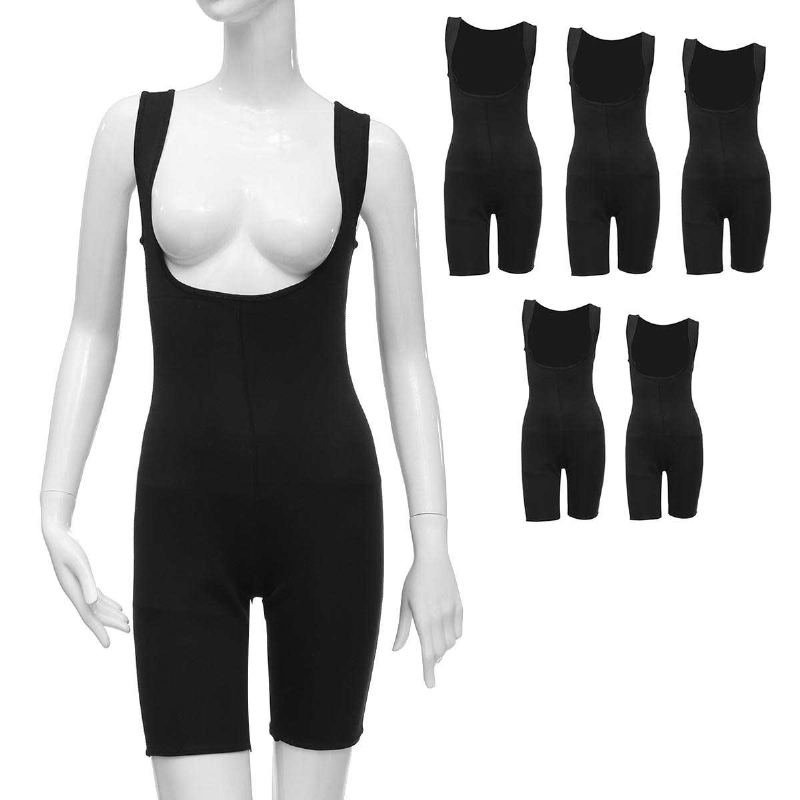 Dámské Shapewear Celotělové Sweat Shaper Hubnutí Fitness Tělocvična Sportovní Sauna Suit Vesta