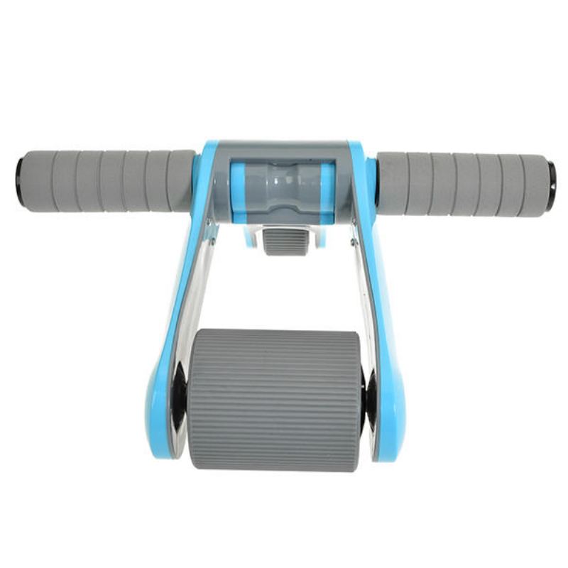 Fitness Gym Skládací Power Roller Břišní Dvojitá Ložisková Kola Vybavení Pro Trénink Svalů