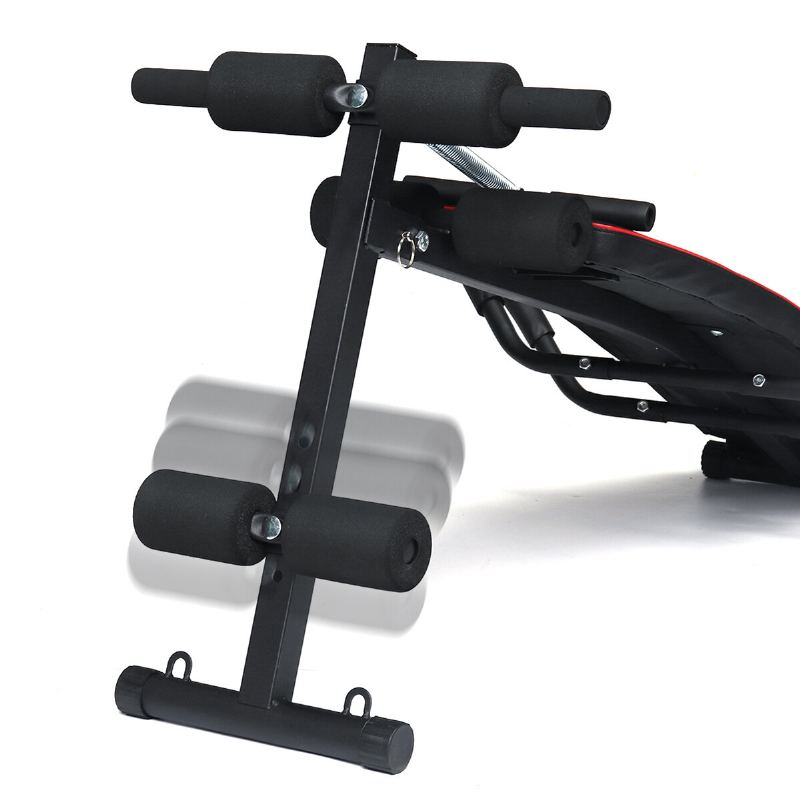 Geemax Sb-02 Nastavitelná Sedací Lavice S Fitness Lanem Posilovač Pružin Push-up Loketní Opěrky Pro Prodloužení Zad Domů Sport Zařízení Pro Trénink Břicha