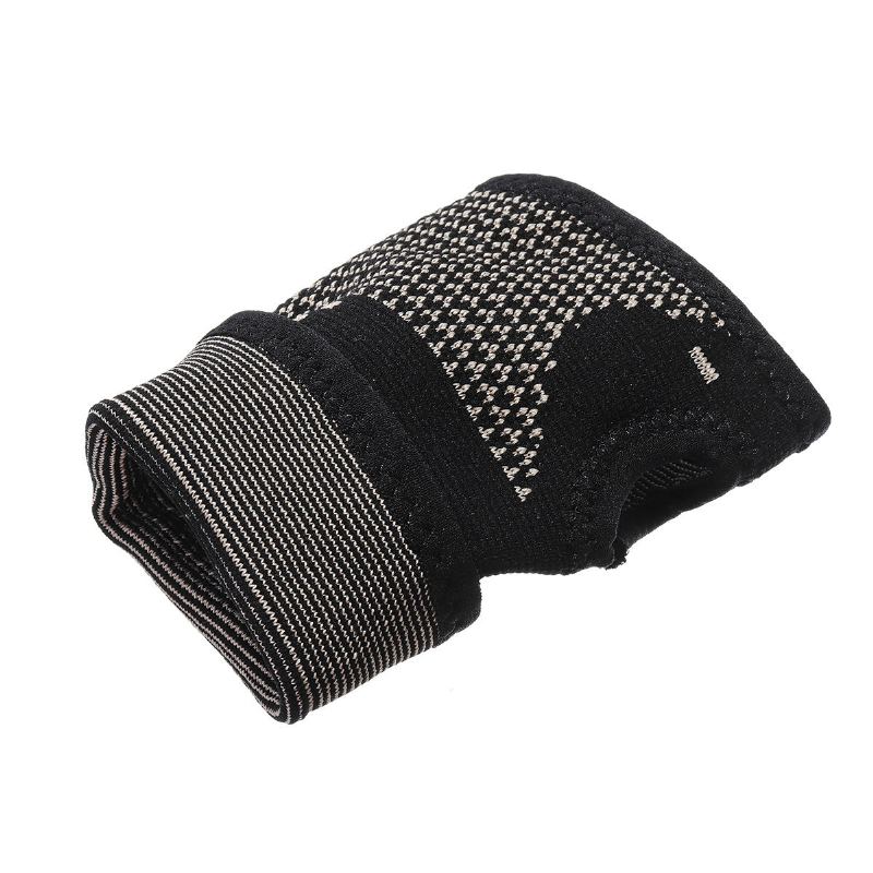 Kaload 1pc Měděný Návlek Na Zápěstí Podpora Dlaně Outdoor Sports Bracer Support Fitness Ochranné Pomůcky