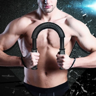 Kaload 30kg Pružinová Tyč Na Předloktí Síla Paží Na Cvičení Pro Bicepsy Na Ramena Biceps