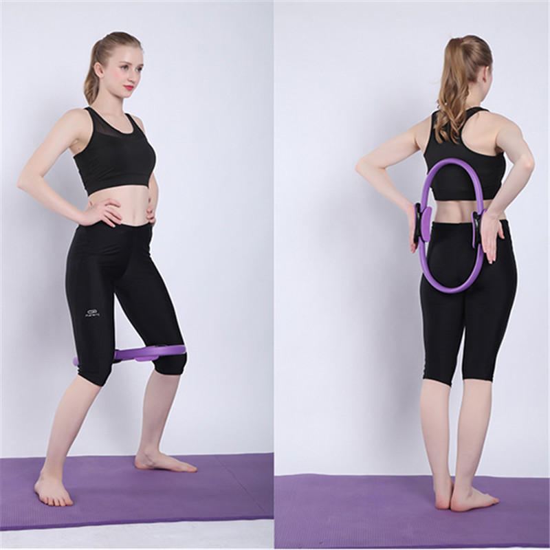 Kaload Dual Grip Jóga Pilates Ring Nohy Paže Pas Zeštíhlení Body Building Magic Circle Fitness Cvičení Nástroje