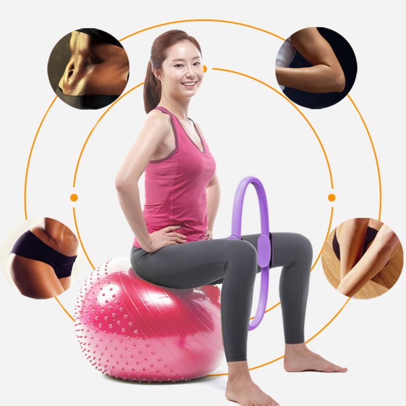 Kaload Dual Pilates Ring Tělo Krása Sport Fitness Jóga Kruh Cvičební Nástroje