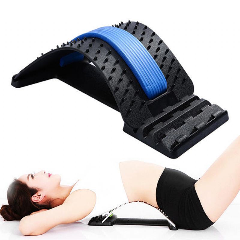 Kaload Masáž Zad Magic Stretcher Back Support Masážní Přístroj Bederní Páteře Relaxační Fitness Nástroje