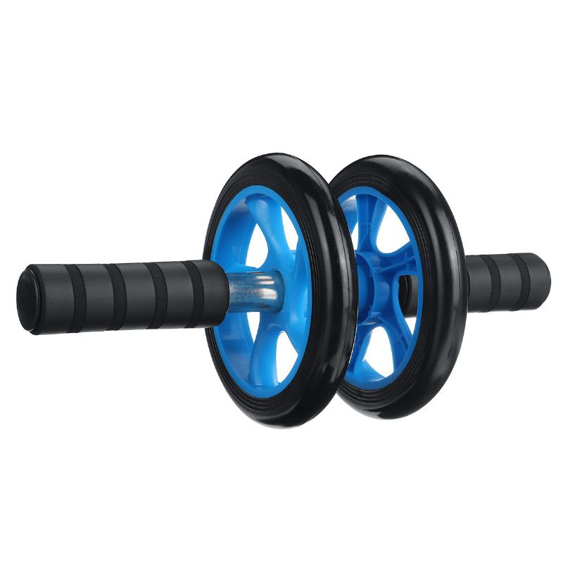 Maximální Zatížení 20 Kg Dual Wheels Břišní Kolečko Protiskluzové Mute Fitness Body Muscle Trainer