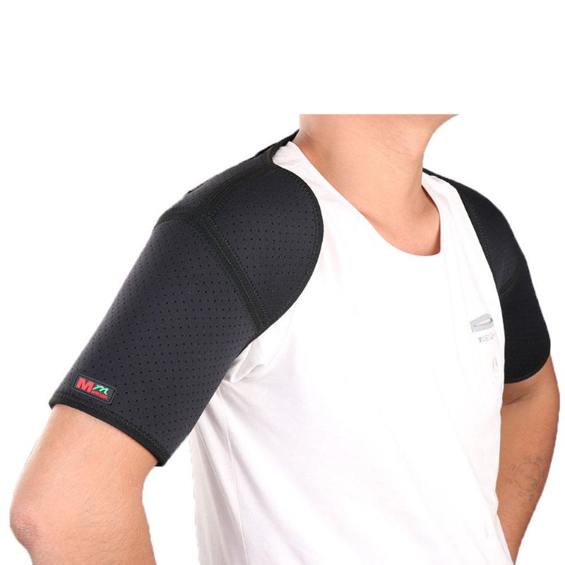 Mumian G08 1pc Guma Nylon Ramenní Opěrka Nastavitelný Tlak Prodyšný Chránič Ramene Sportovní Fitness Ochranné Pomůcky