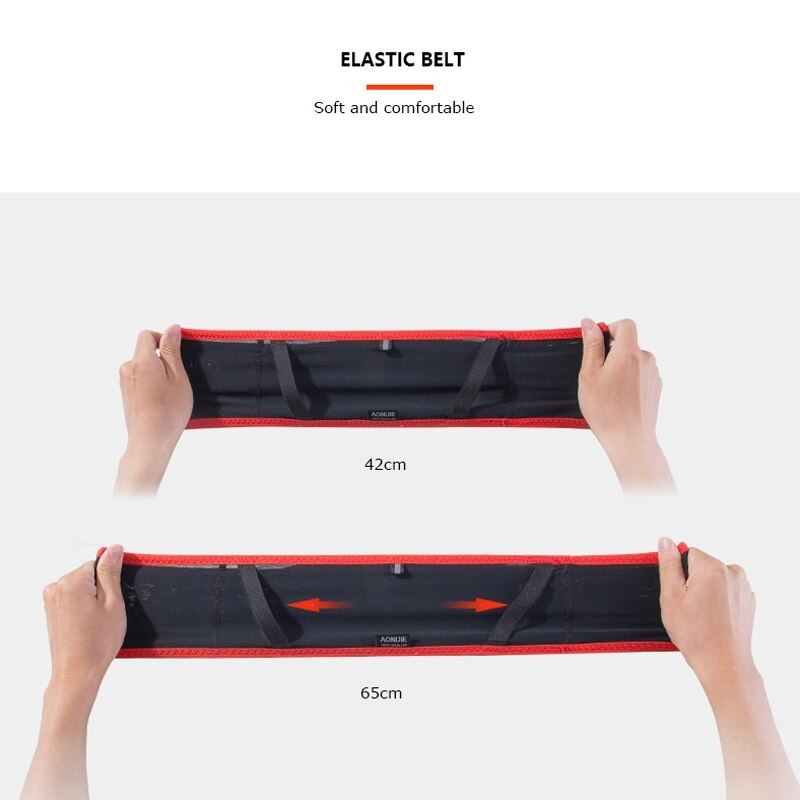 Pasový Pás Slim Fanny Pack Holder