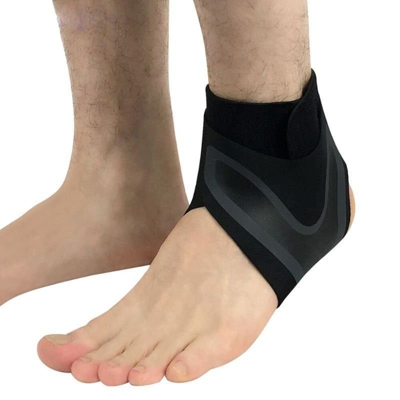 Podpora Kotníku Elastická High Protect Sportovní Vybavení Bezpečnost Při Běhu