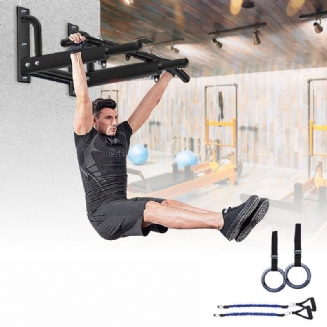 Posilovací Nástěnná Tyč Pull Up Bar Domácí Trénink Bradla Na Bradu Nástroje Pro Fitness Cvičení