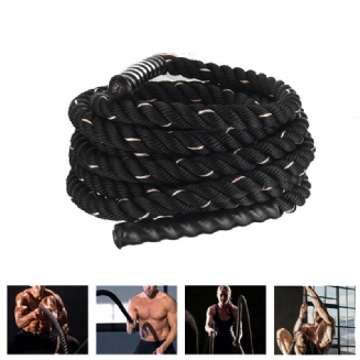 Průměr 38 mm 9m/12m Bojové Lano Tělocvična Cvičení Svalový Trénink Fitness Vlnění Lanové Cvičební Nástroje